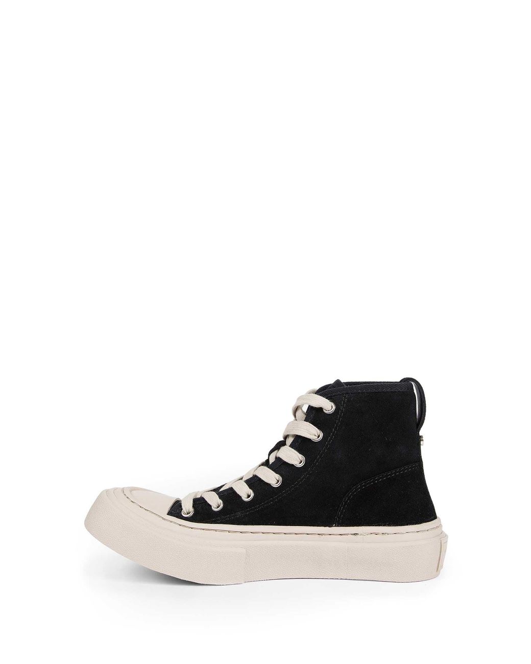 Ann Demeulemeester Black Sarin Mid-Top Sneakers