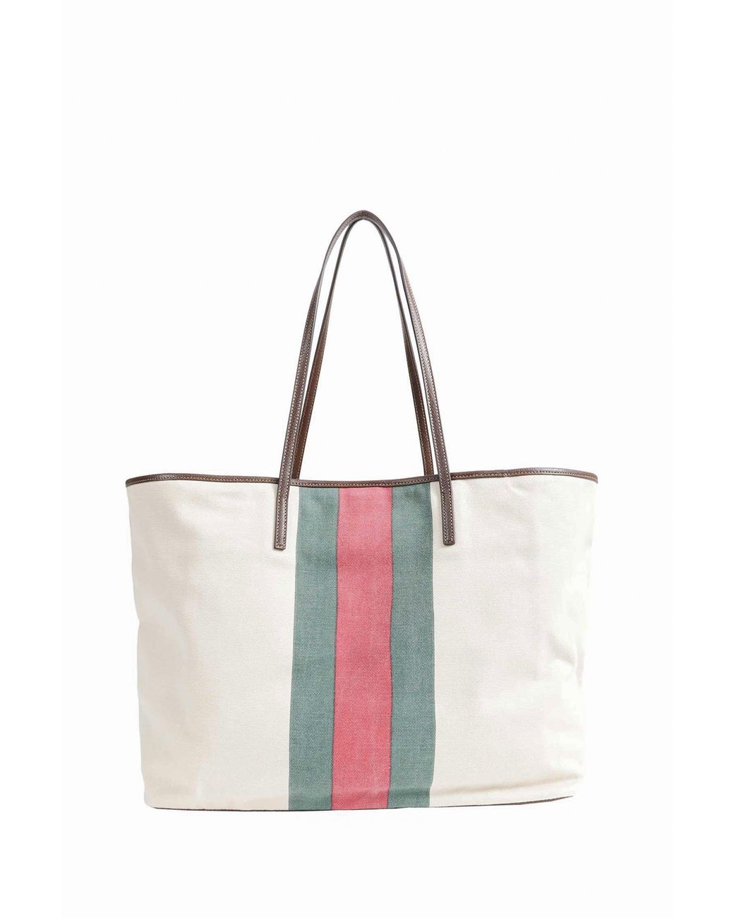 Gucci White Tribeca Large Tote Bag