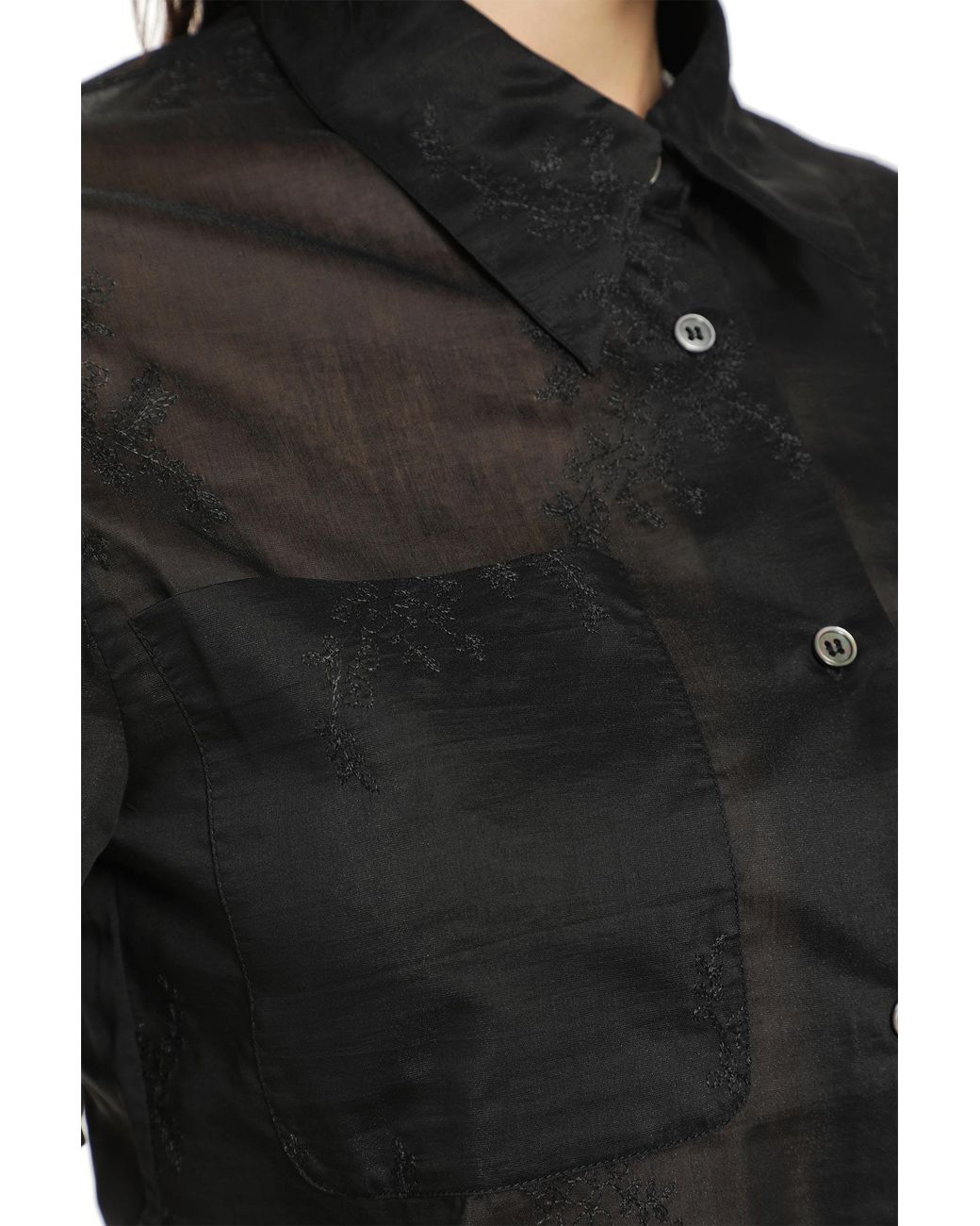 Our Legacy Black X-Ray Shirt