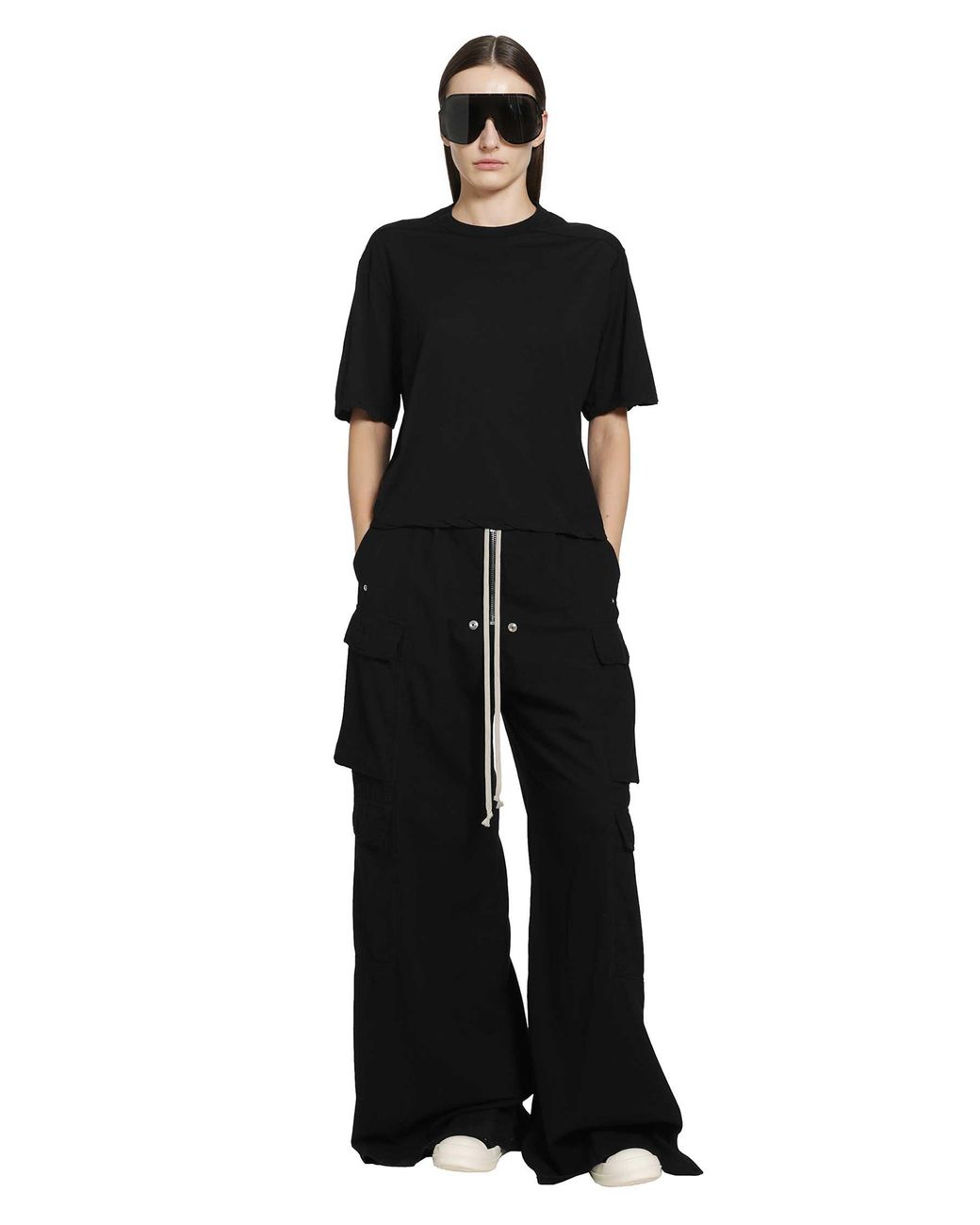 Rick Owens Black Tower Walrus Short Sleeve T-Shirt