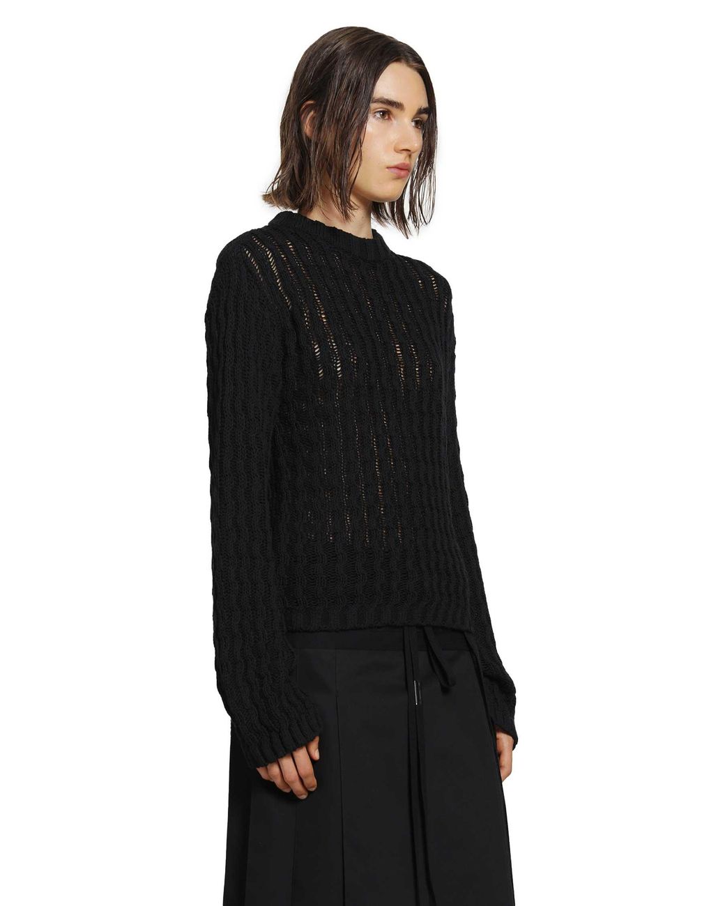 Ann Demeulemeester Black Reza Sweater
