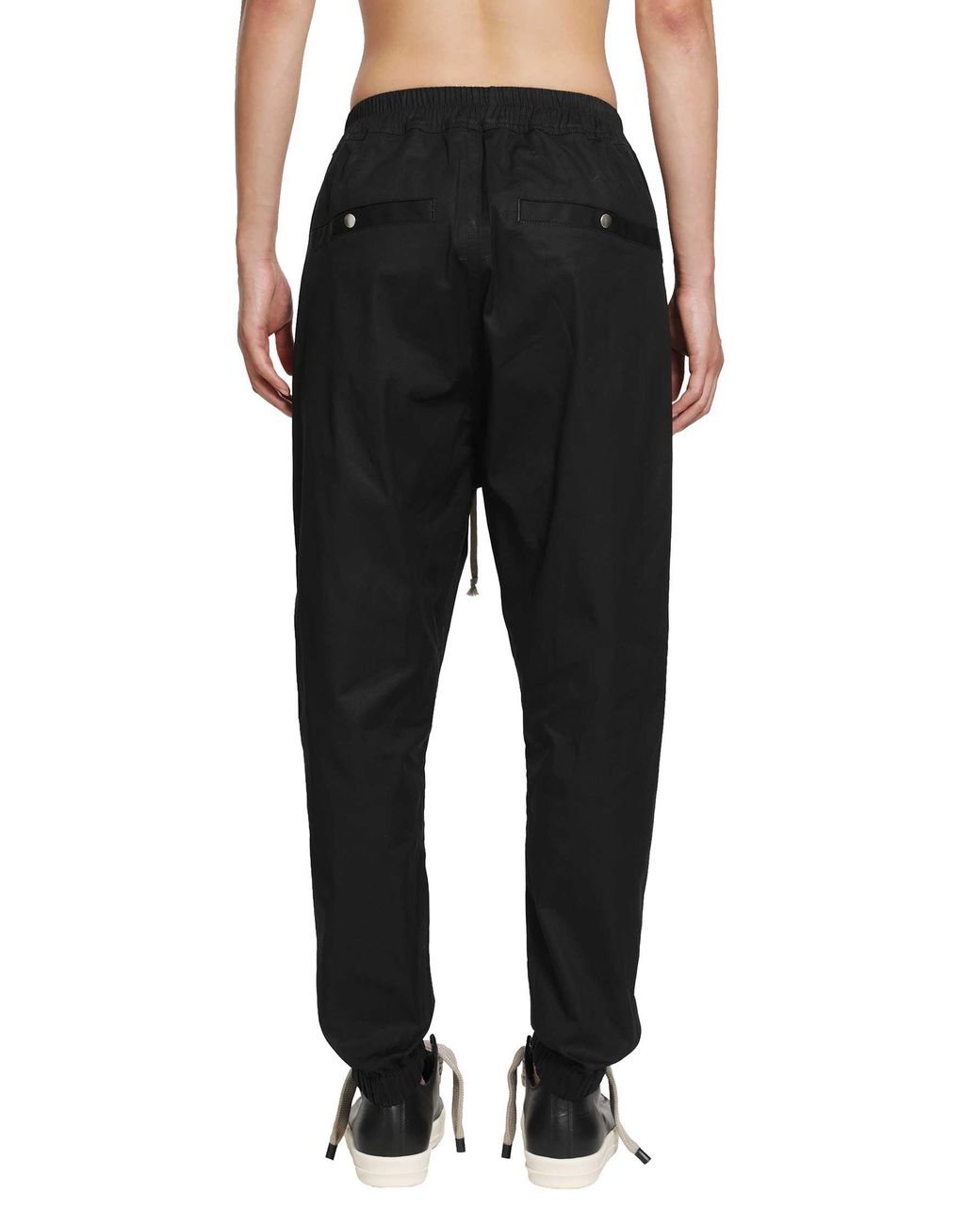 Rick Owens Black Tower Tecuatl Track Pants for men