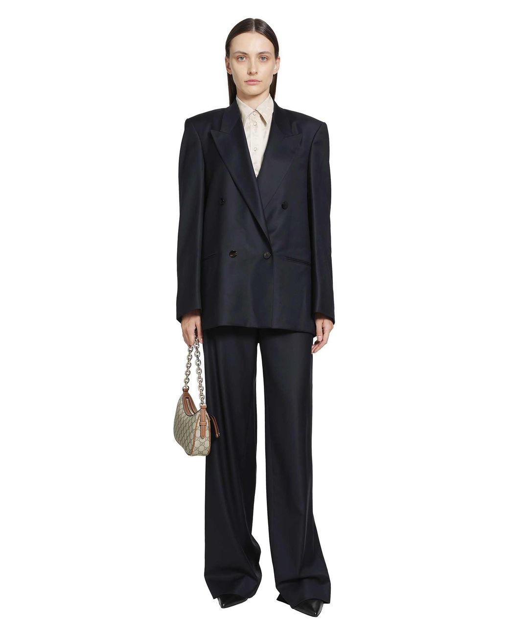Gucci Black Light Wool Pants