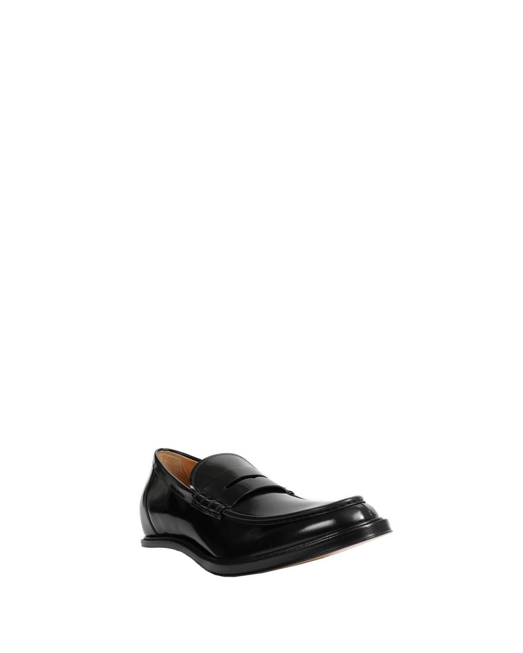 Maison Margiela Black Heel-Less Loafer for men