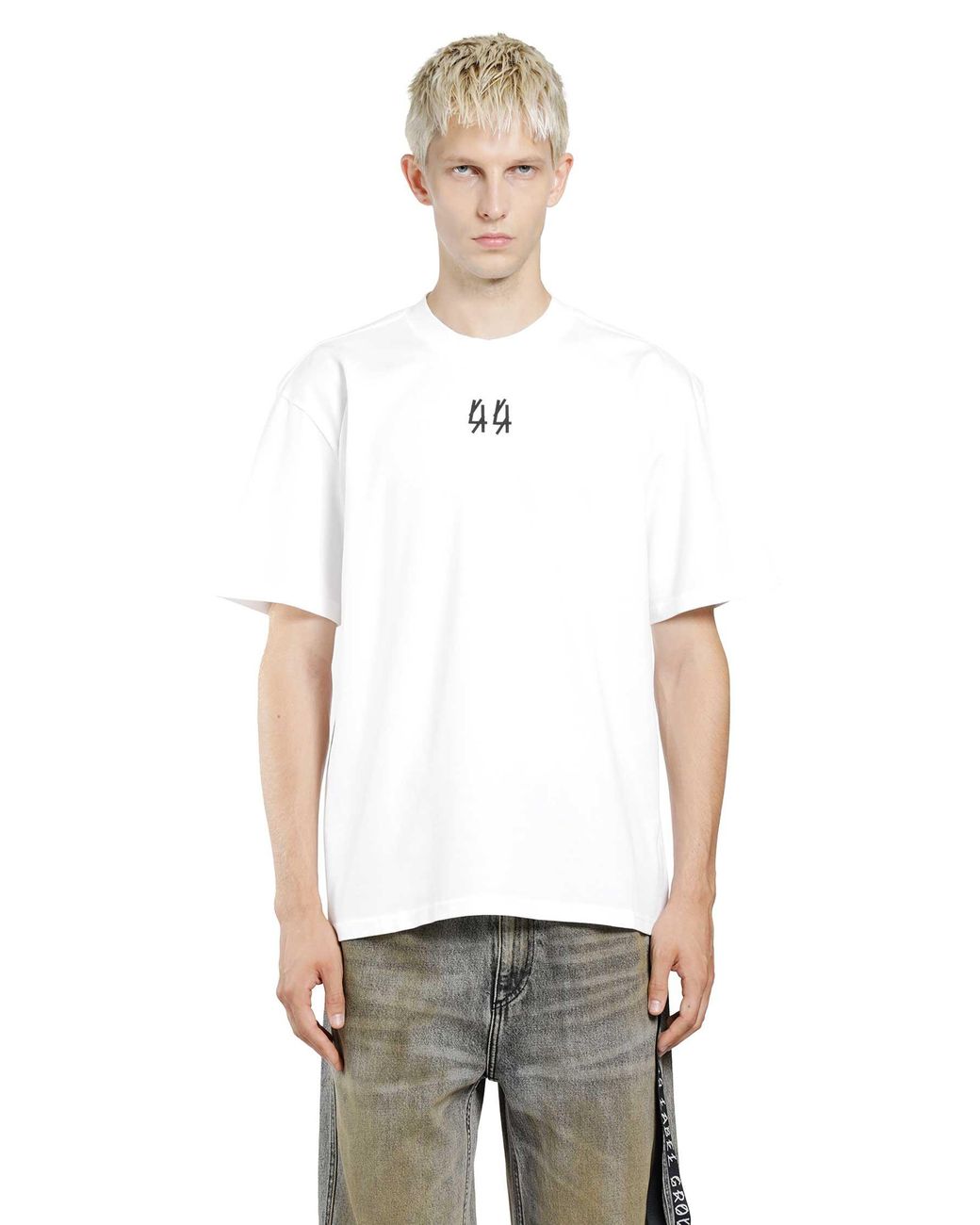44 Label Group White 44 Classic Tee for men