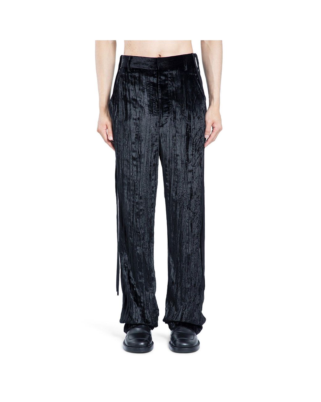 Ann Demeulemeester Blue Leon Trousers for men