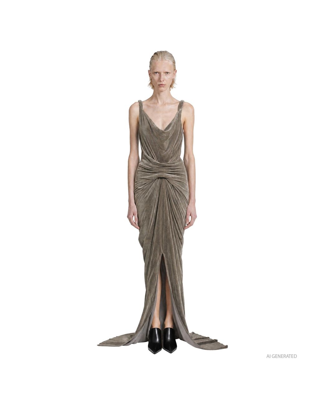 Rick Owens Natural Tower Strutter Dress