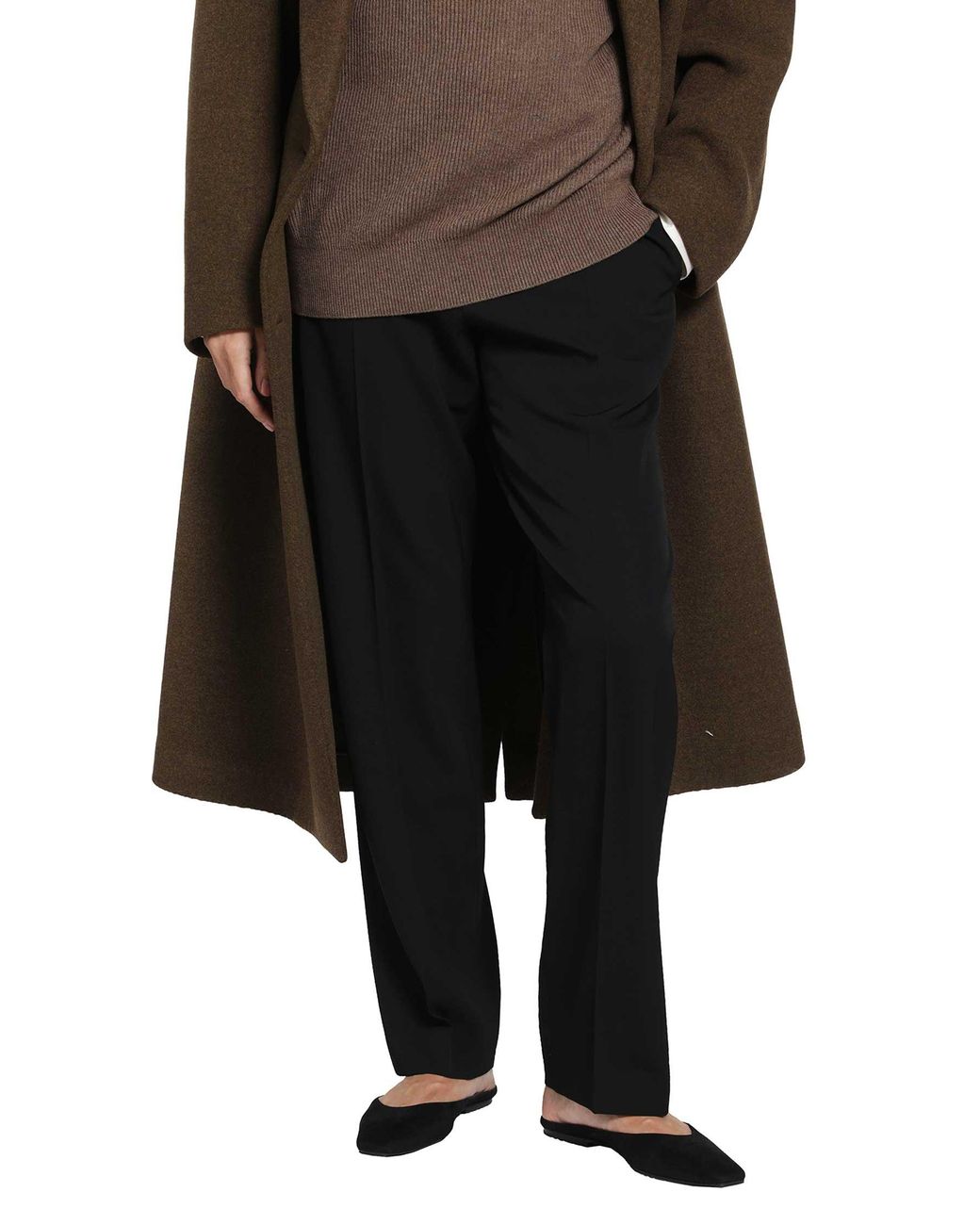The Row Black Cyril Pants