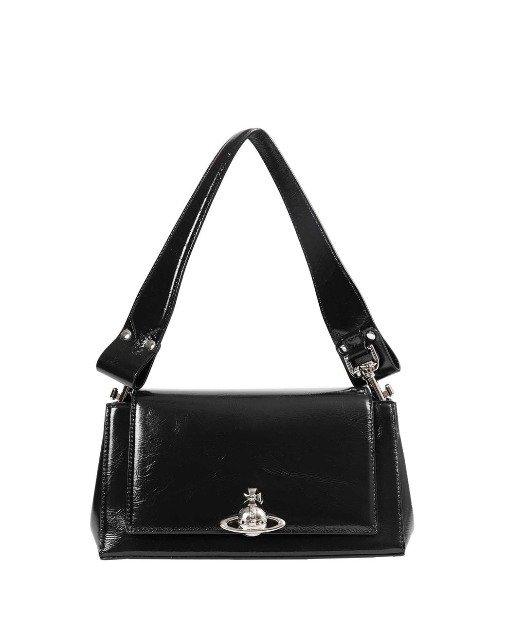 Vivienne Westwood Black Medium Hazel Handbag