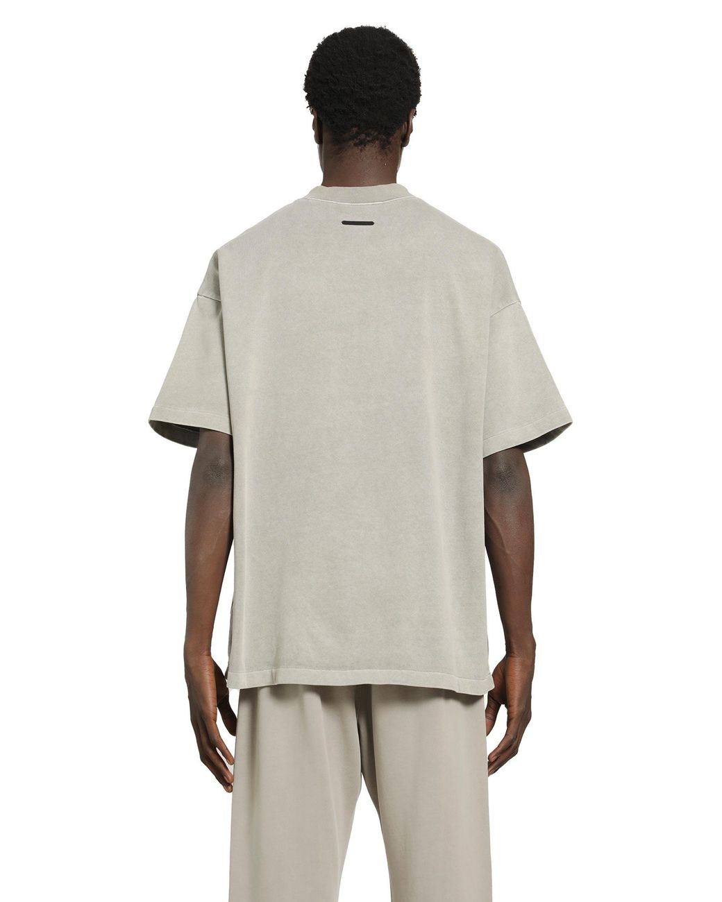 Fear Of God Gray Training 90S Short Sleeve Tee for men