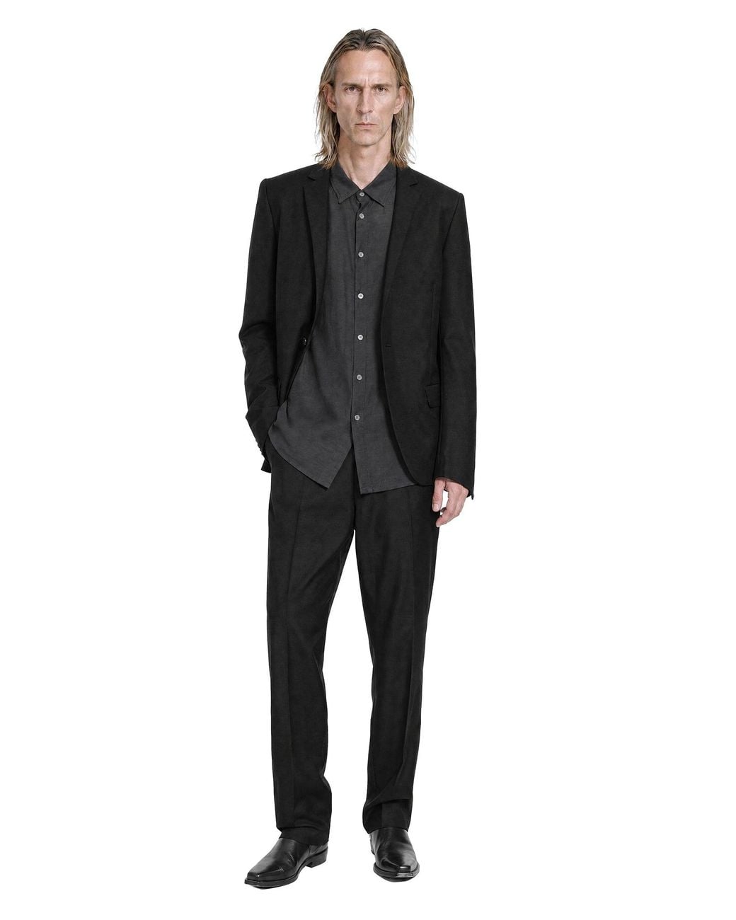 Nicolo' Ceschi Berrini Black Tailored Blazer for men