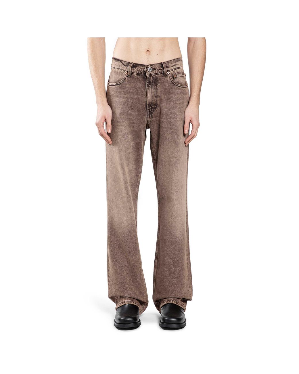Our Legacy Gray Carlson Cut Jeans for men
