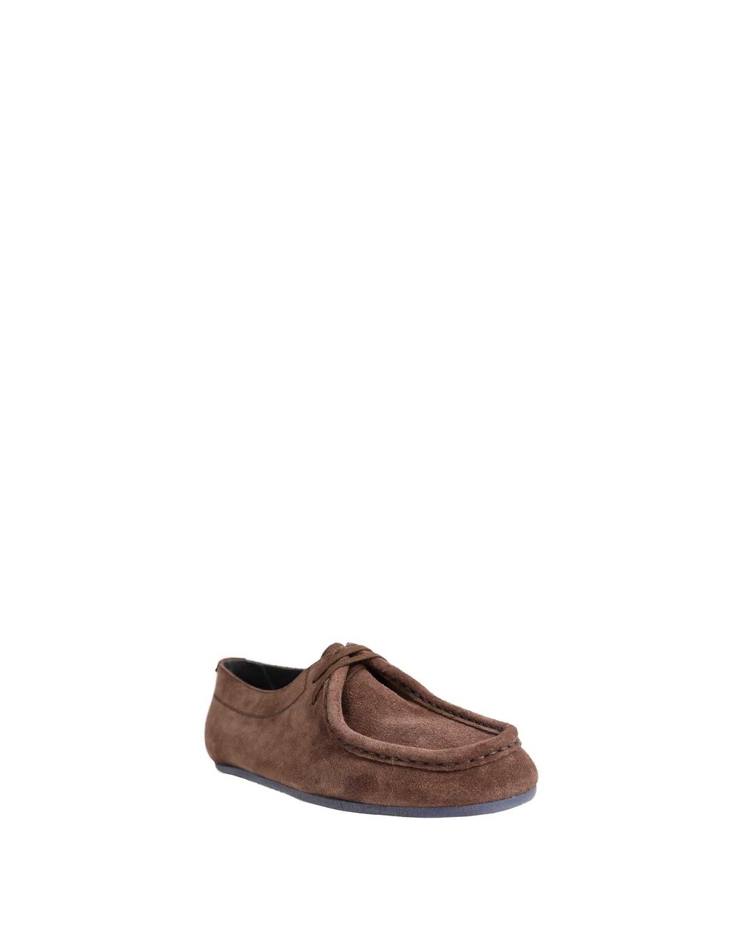 Jil Sander Brown Hood Lace-Up Shoe