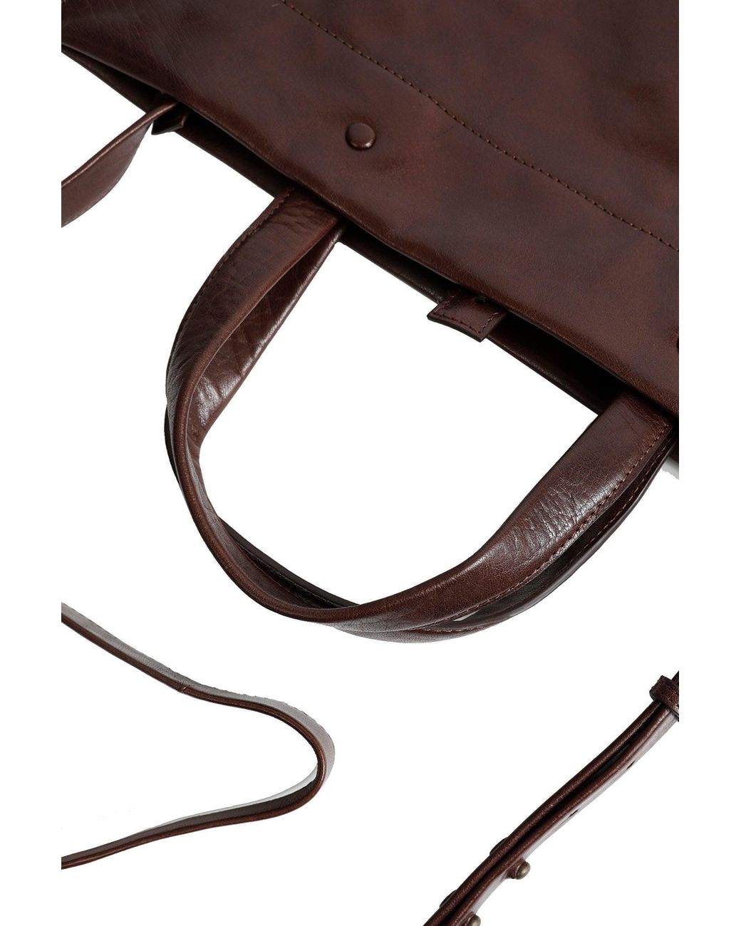 Lihann George Brown Soft Jani Tote Bag