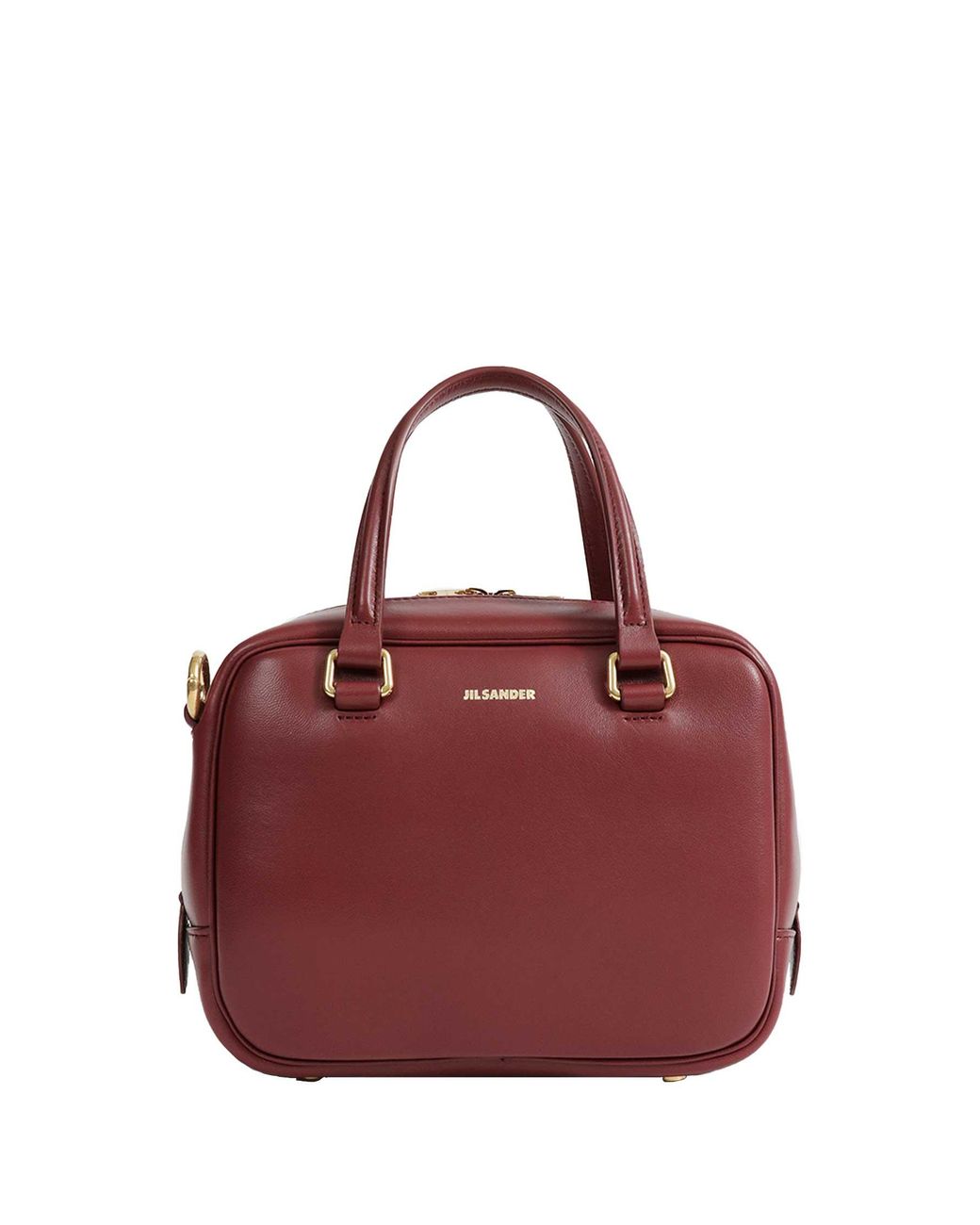Jil Sander Red Vision Small Top Handle Bag