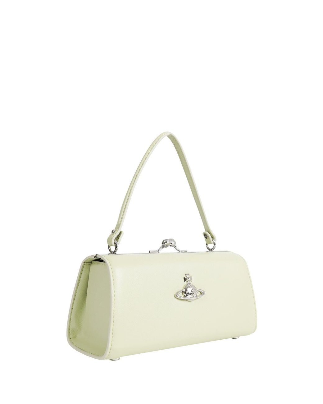 Vivienne Westwood White Xl Doll Top Handle Bag