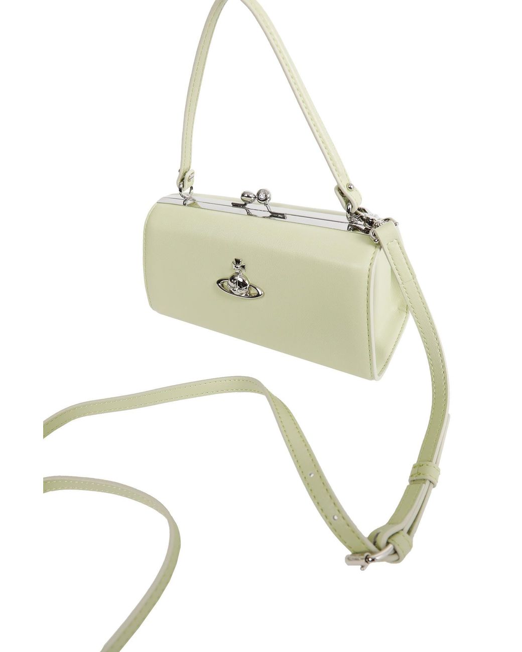 Vivienne Westwood White Xl Doll Top Handle Bag