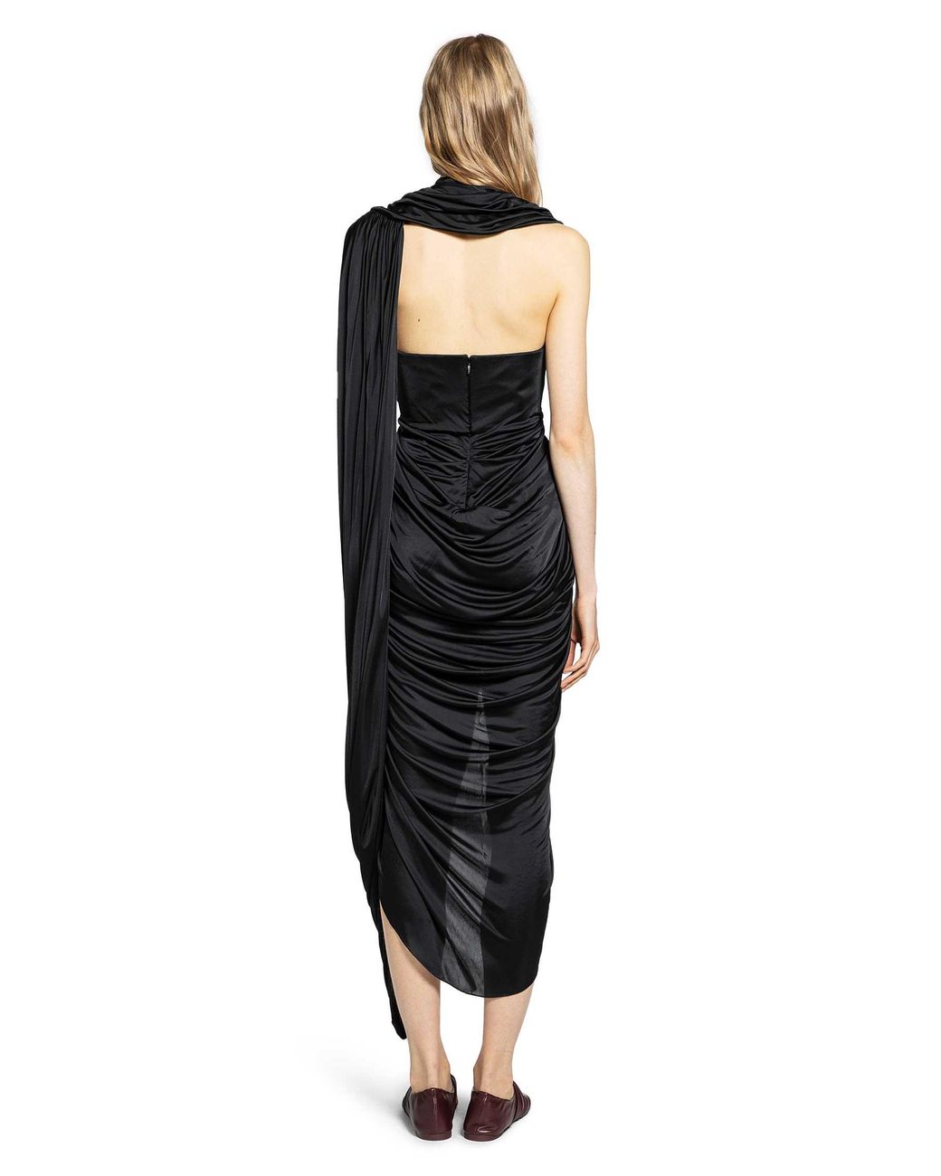 Loewe Black Gathered Dress