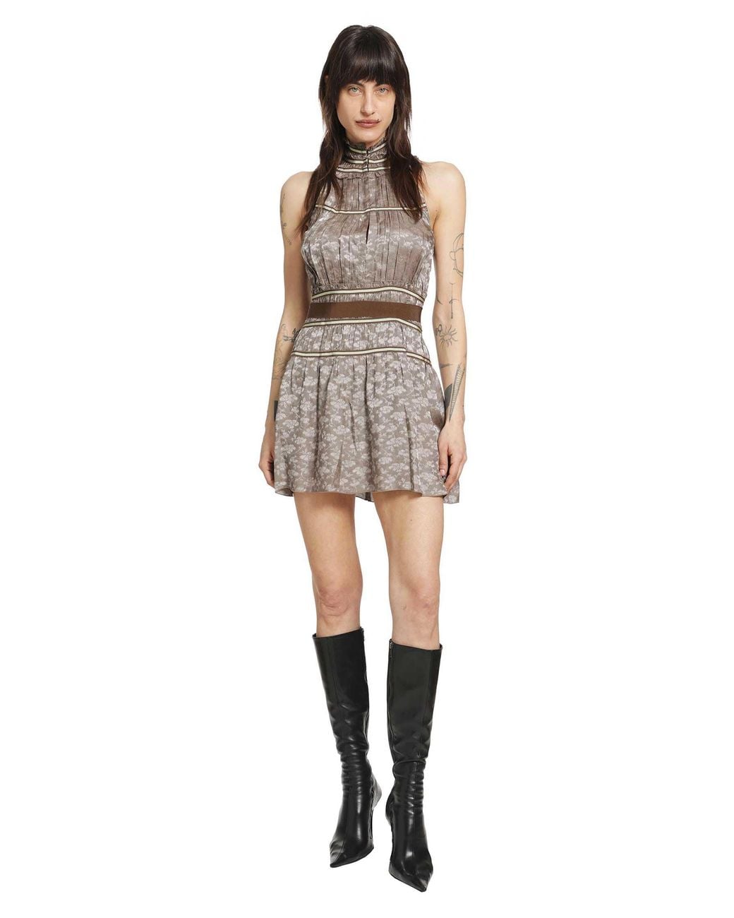 KNWLS Natural Freya Dress