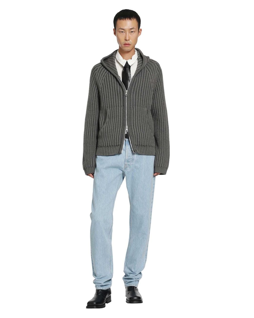 Our Legacy Gray Level Hoodie for men