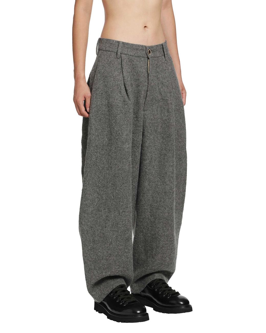 Uma Wang Green Patina Pants for men