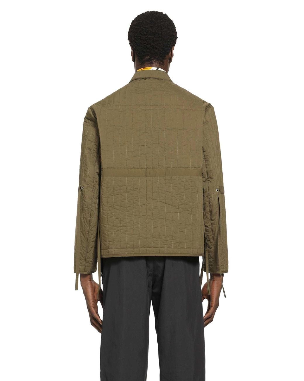 Craig Green Green Reversible Quilted Worker Jacket for men