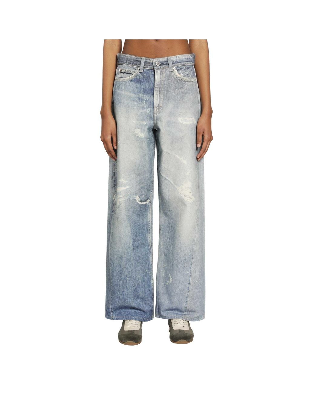 Our Legacy Blue Full Cut Jeans