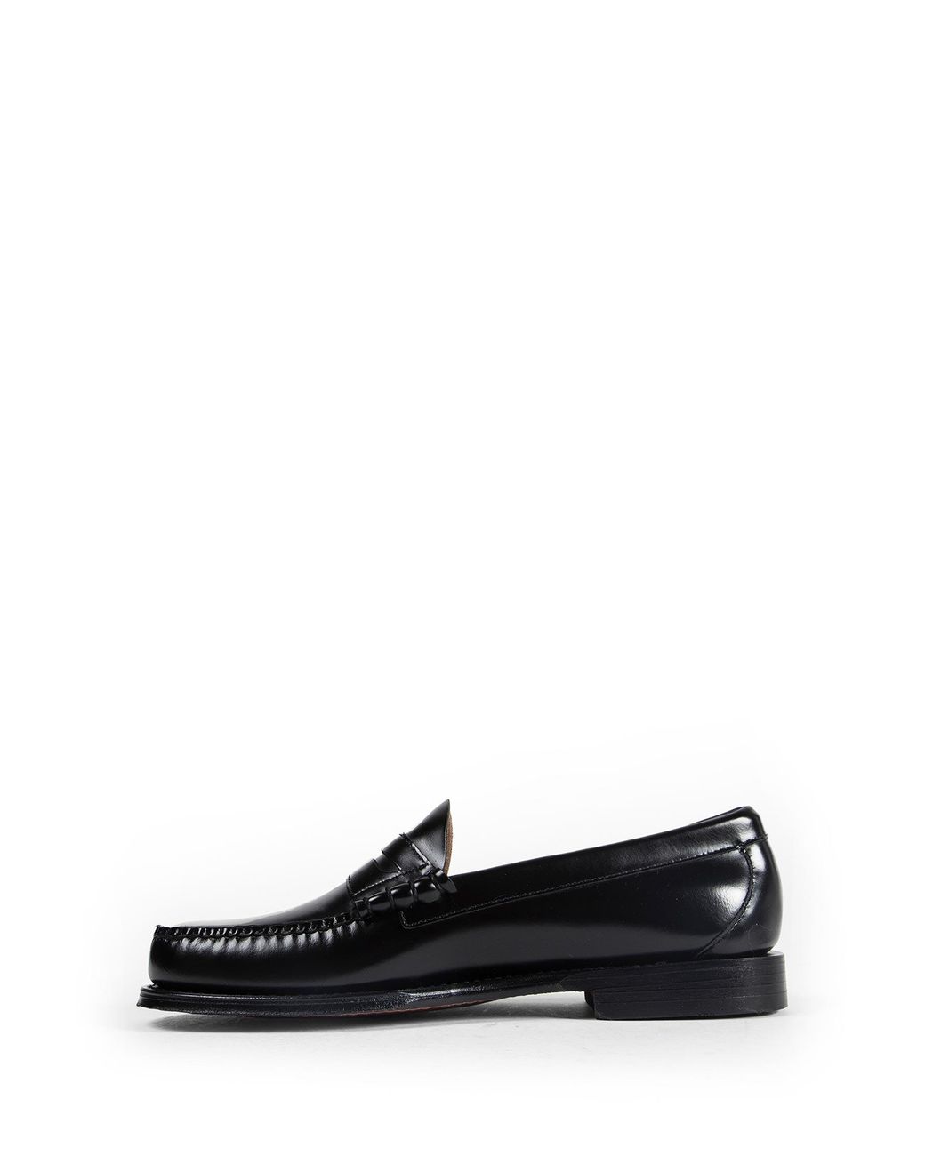 G.H.BASS Black Weejuns Larson Penny Loafers for men