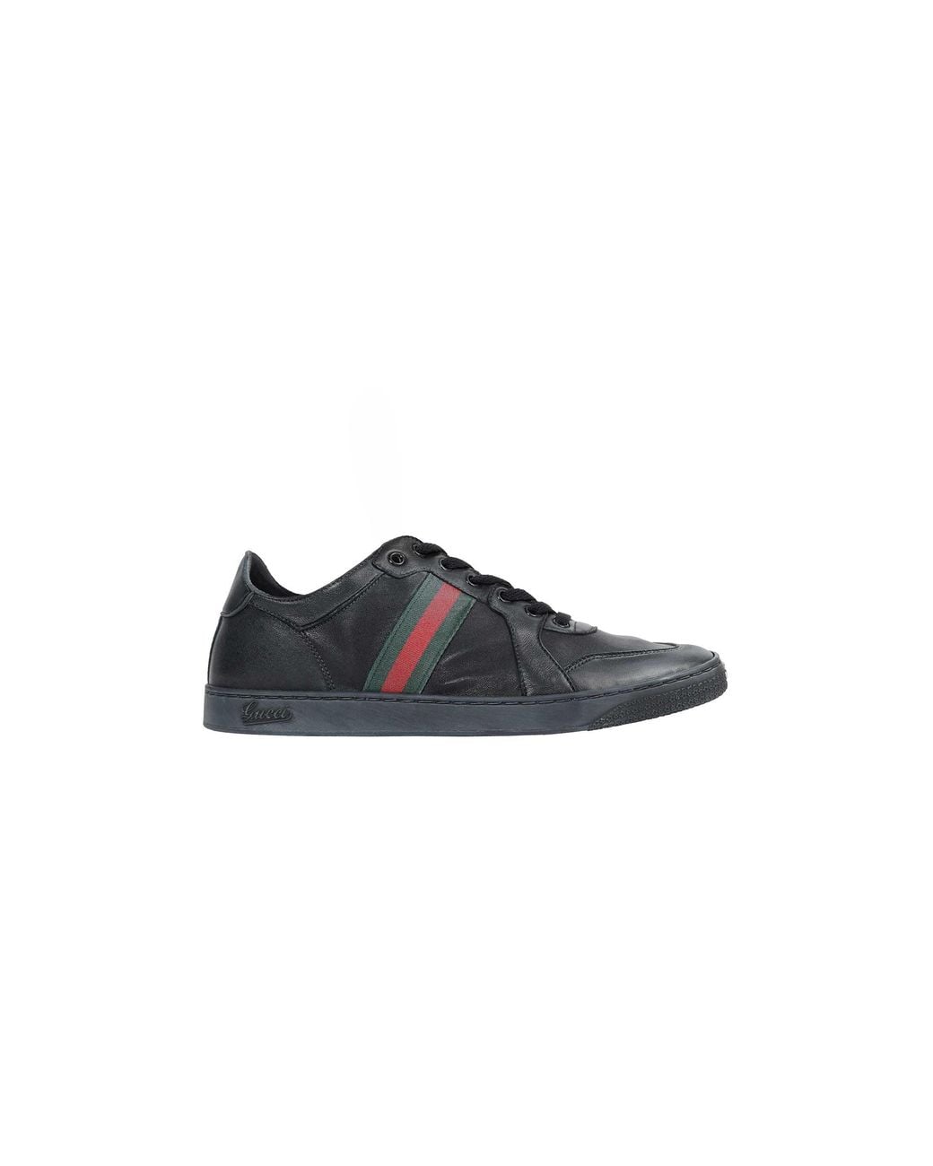 Gucci Blue Stretch Low-Top Trainers for men