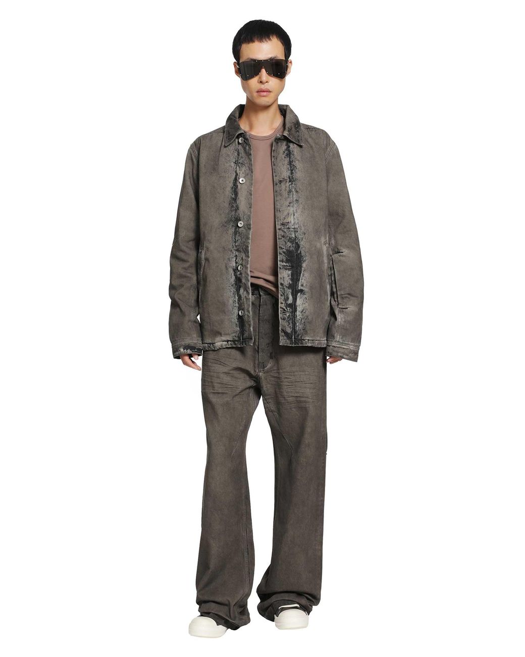 Rick Owens Gray Tower Brad for men