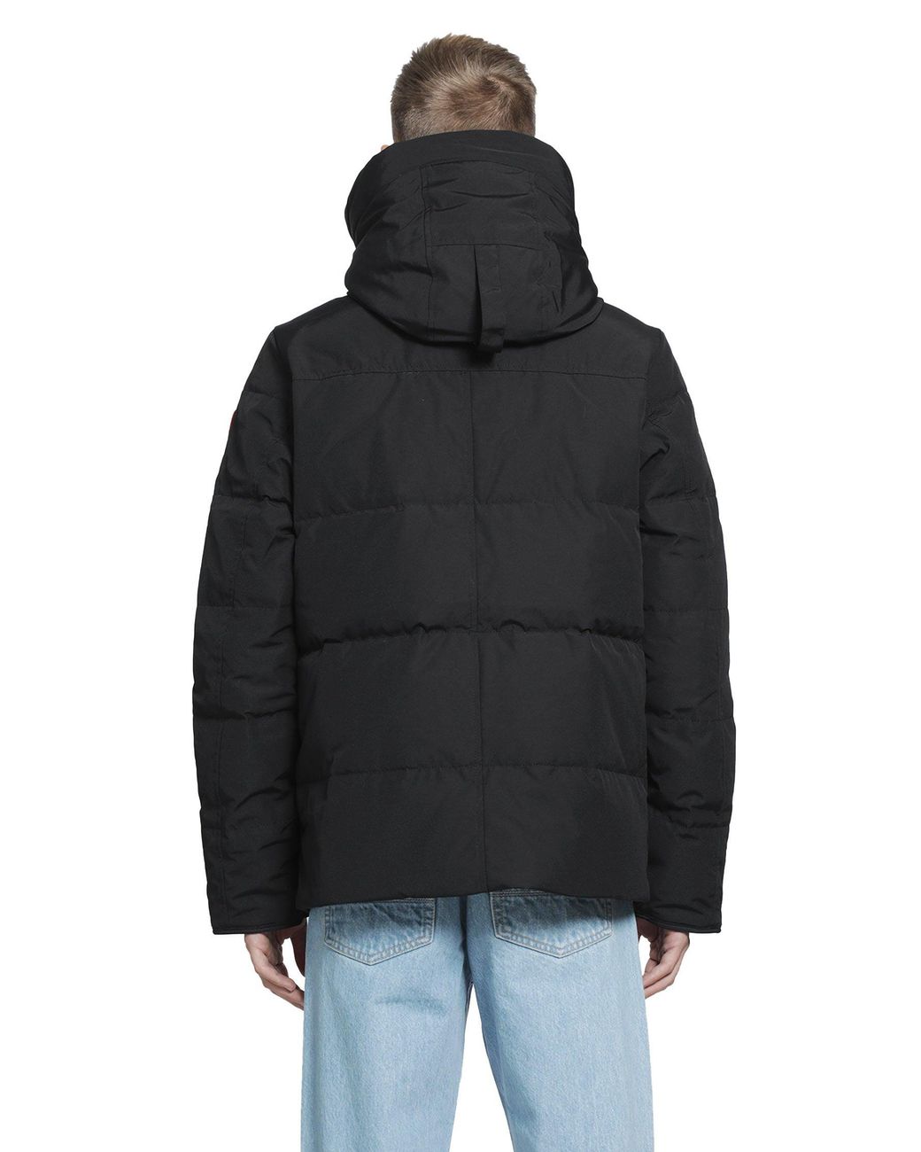 Canada Goose Black Wyndham Parka for men