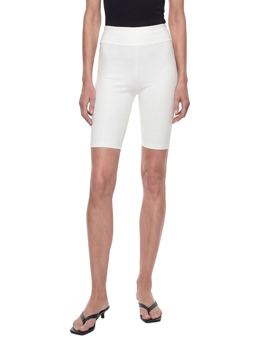 Totême Blue Capri Knit Shorts