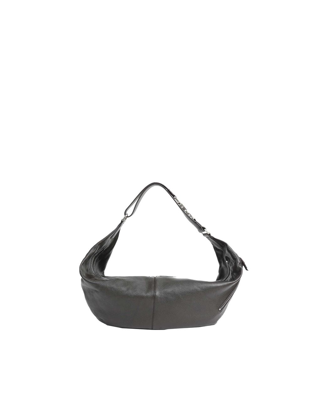 Lemaire Black Large Quiver Clip Bag