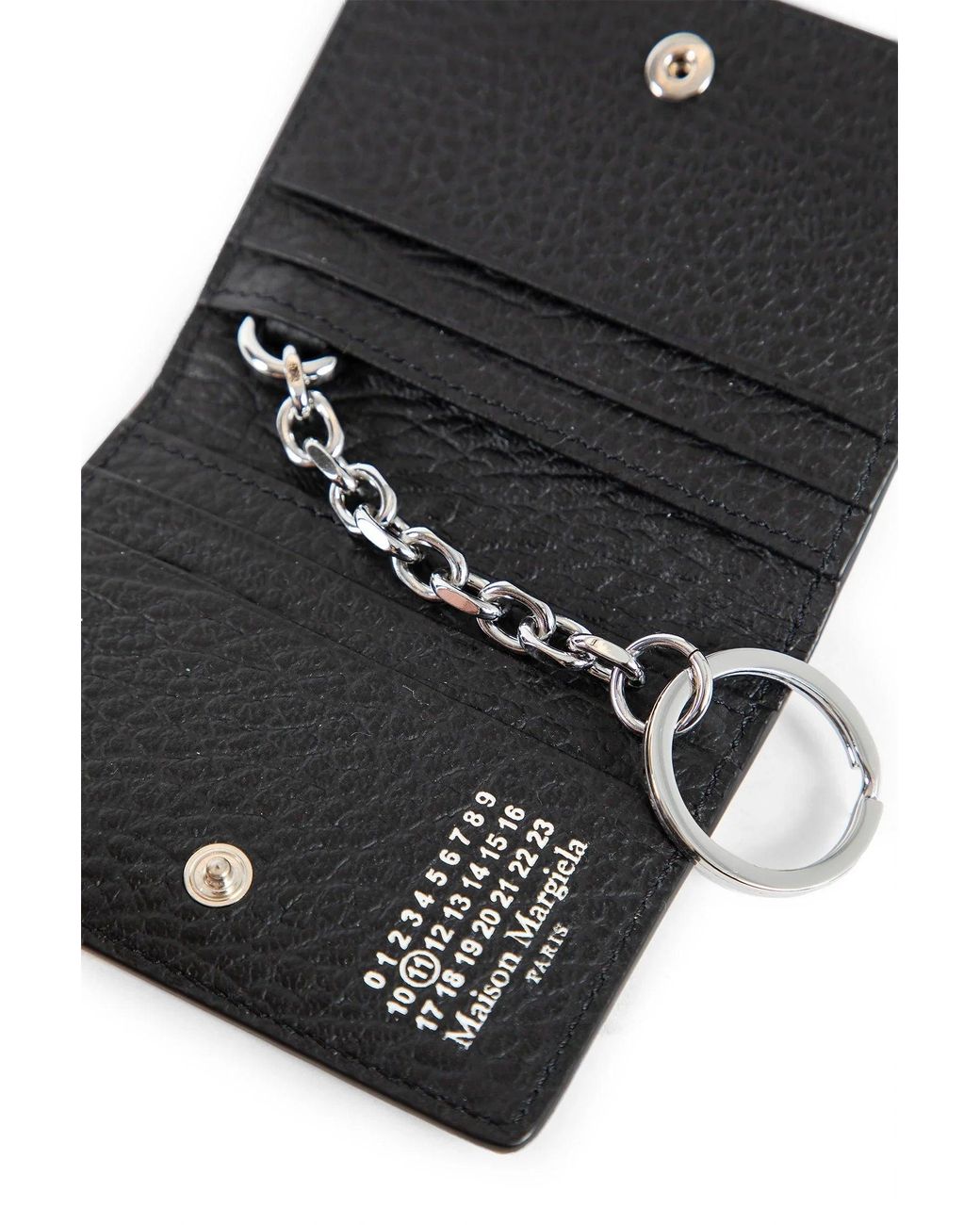 Maison Margiela Black Bi-Fold Card Holder