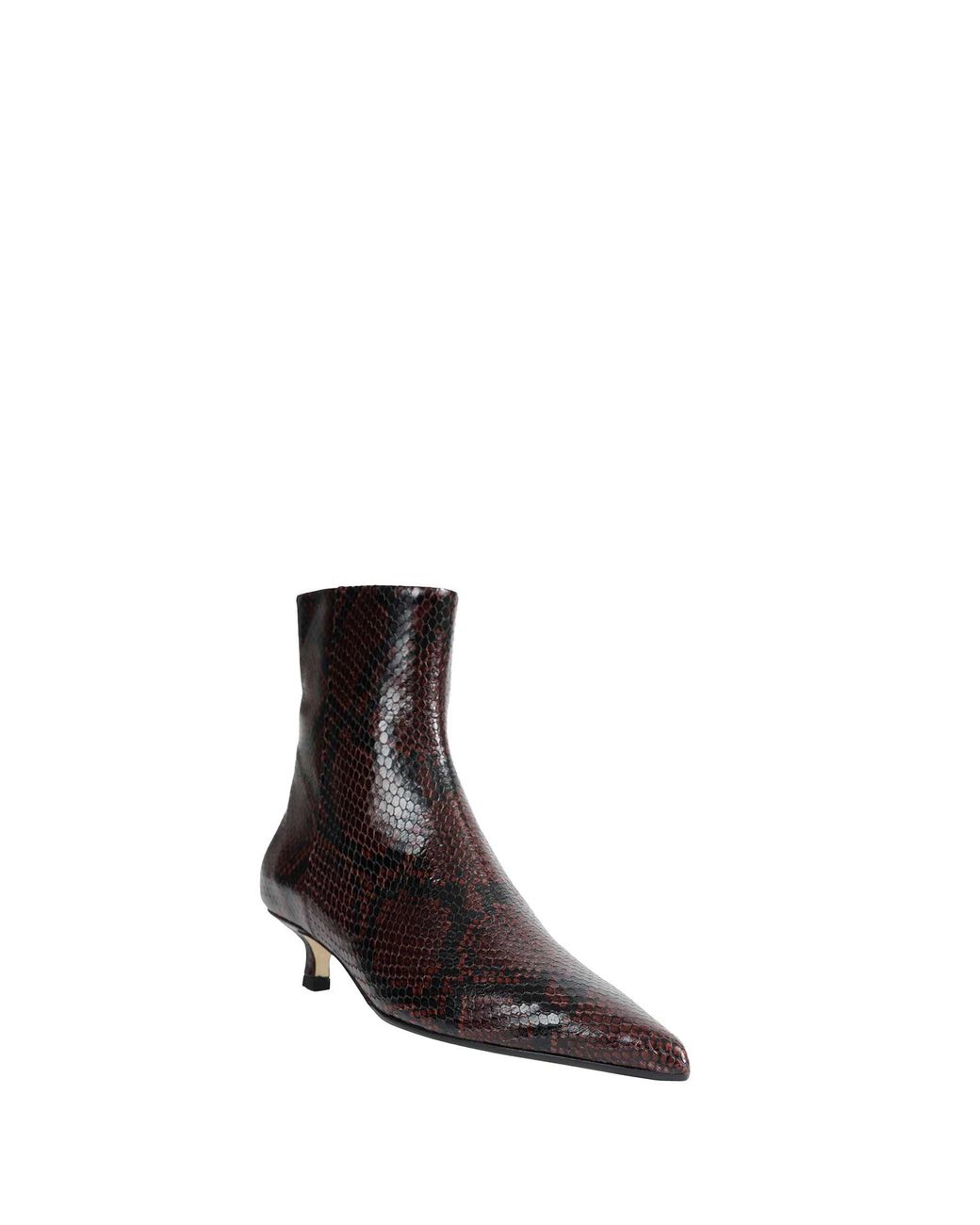 Aeyde Brown Sofie Leather Ankle Boots