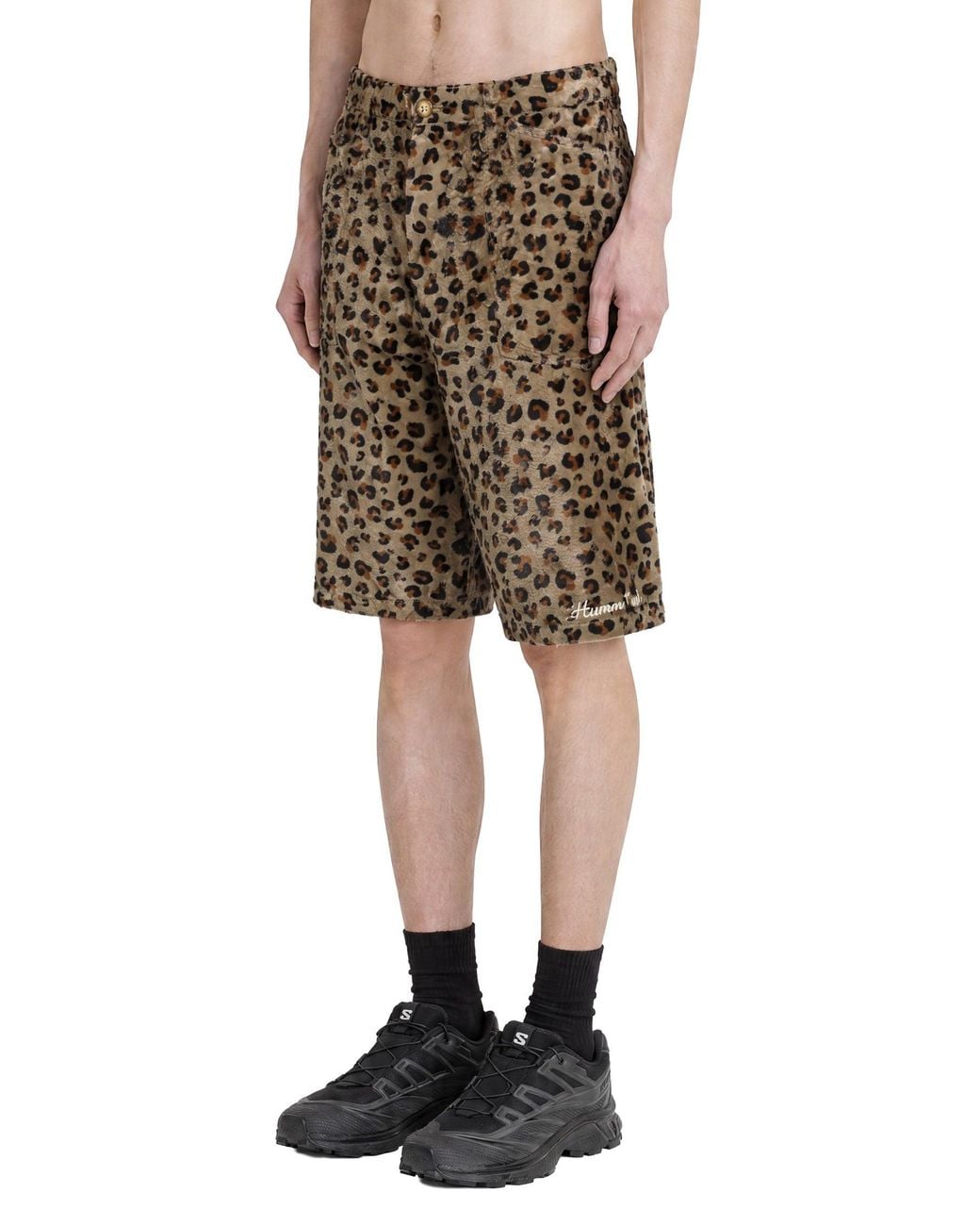 Human Made Leopard Shorts in Natural for Men | Lyst