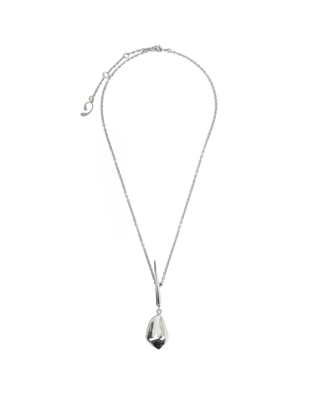 Panconesi Metallic Lacrima Necklace for men