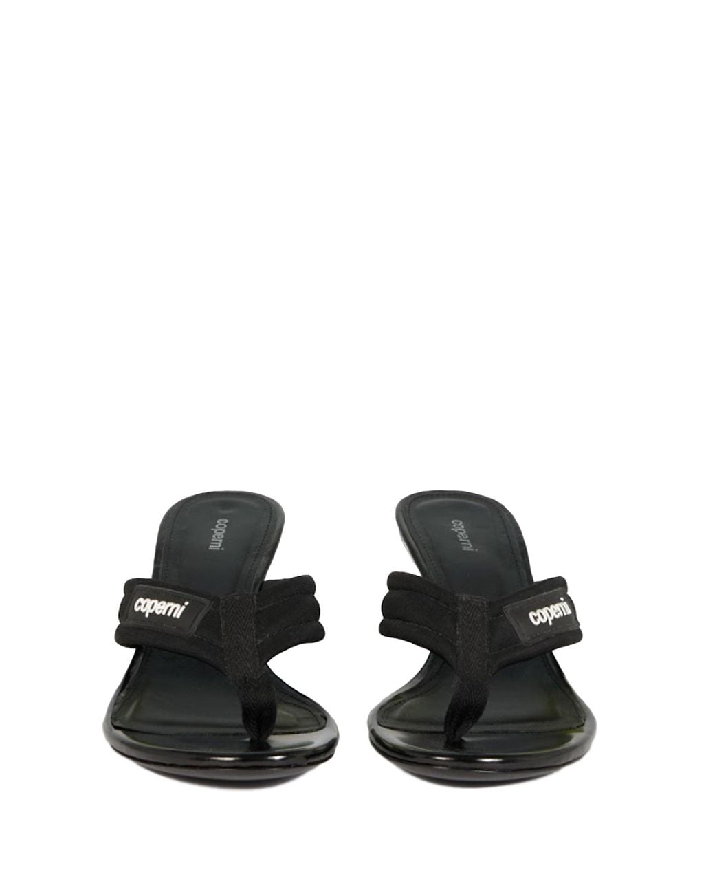 Coperni Black Fift Flip Flops Sandals