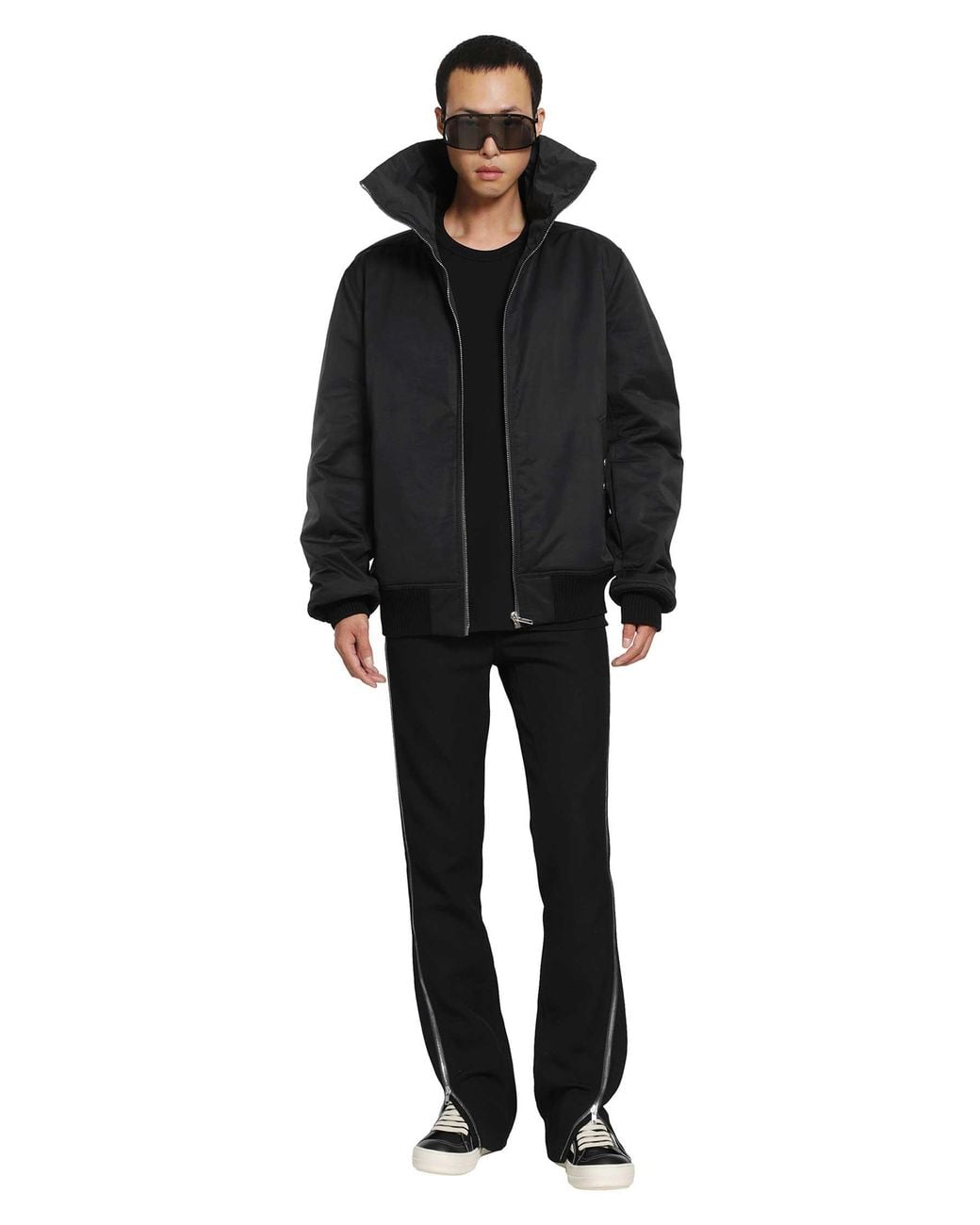 Rick Owens Black Tower Dracuflight Jacket for men