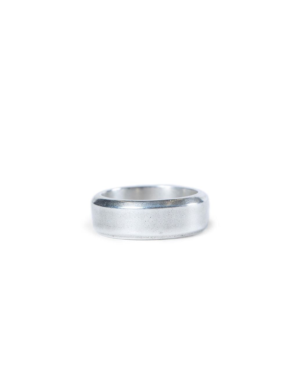 Ann Demeulemeester White Vasti Minimalistic Ring for men