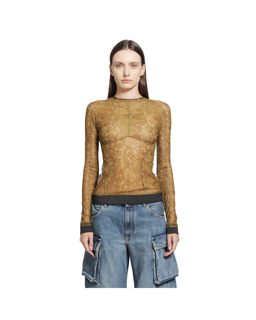 The Attico Blue Top
