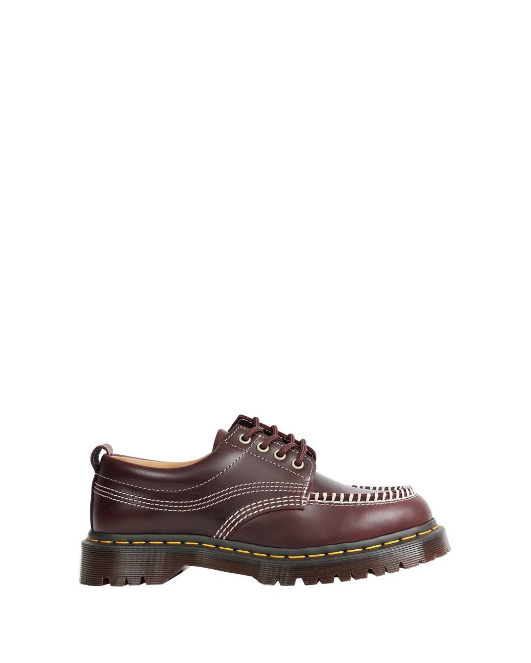 Dr. Martens Brown Lowell Moc Toe Shoes for men