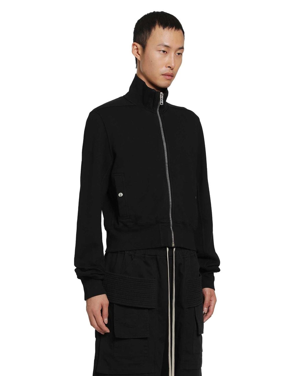 Rick Owens Black Tower Rev Track Jkt for men