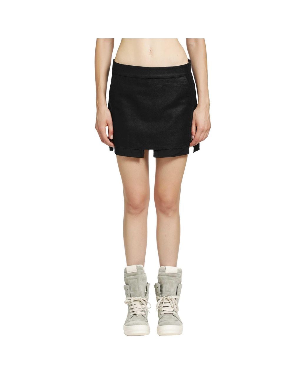 Rick Owens Black Tower Fog Cut Off Mini