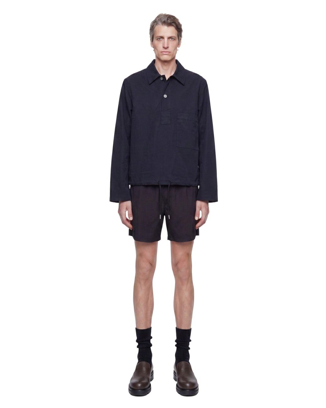 Studio Nicholson Blue Stowe Shirt for men