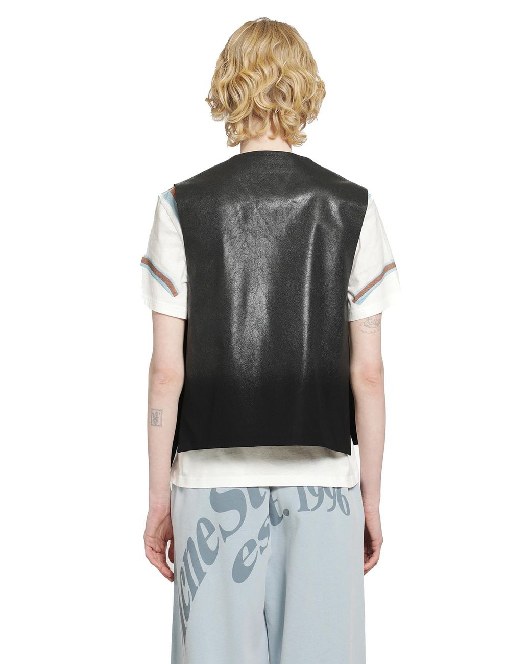 Acne Black Gradient Vest