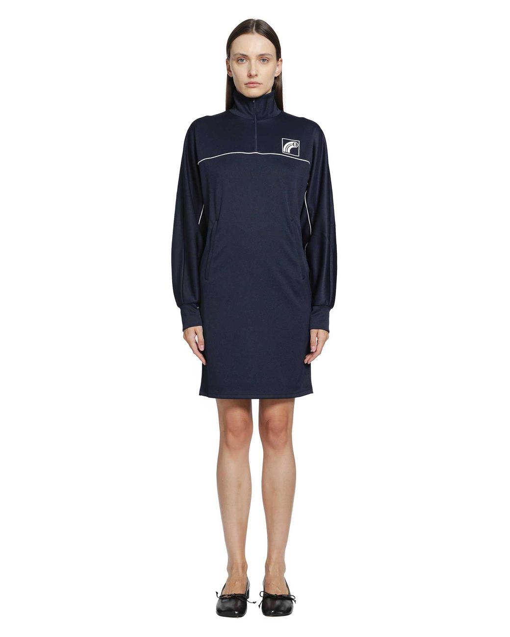 MM6 by Maison Margiela Blue Mini Dress