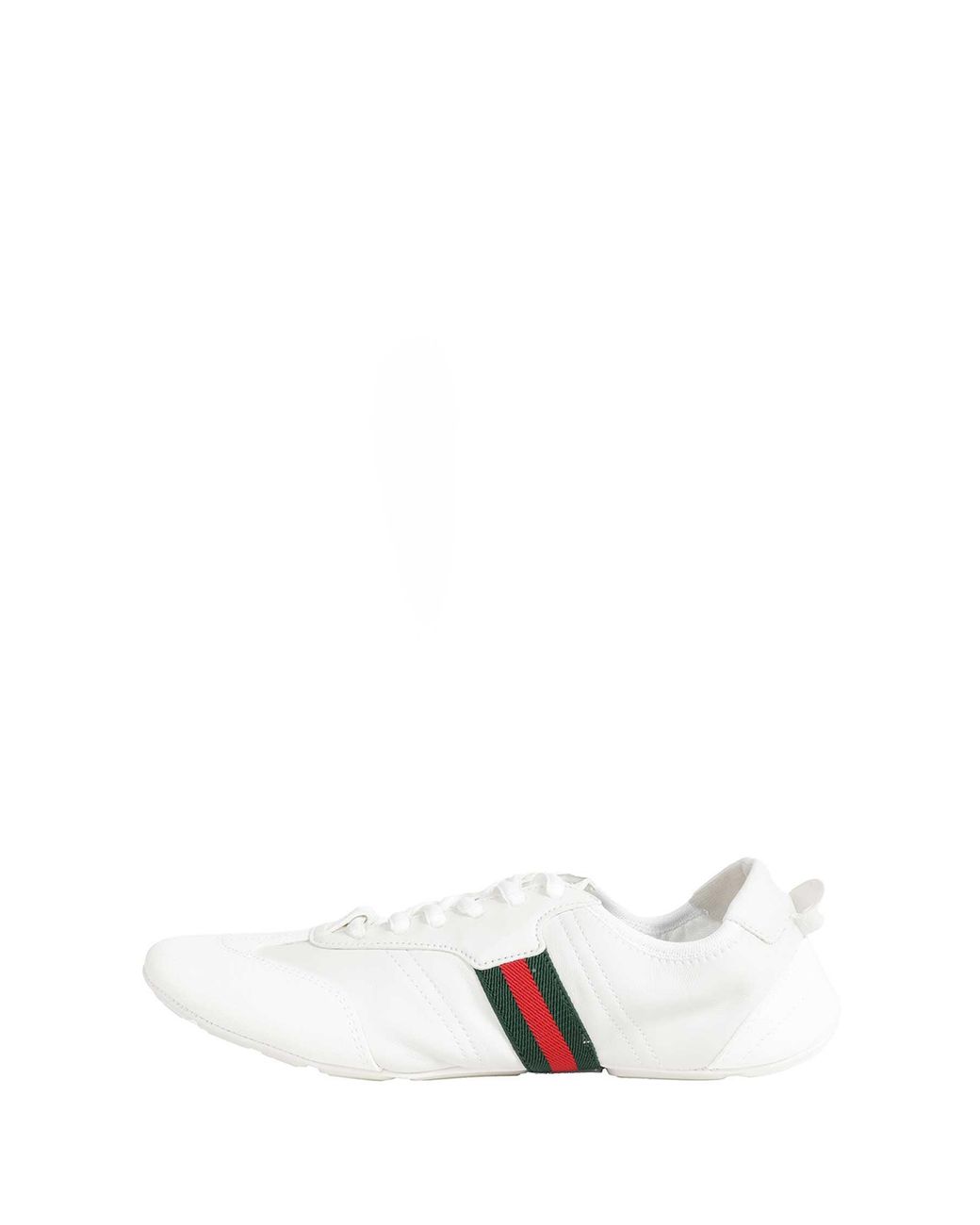 Gucci White Leather Sneakers