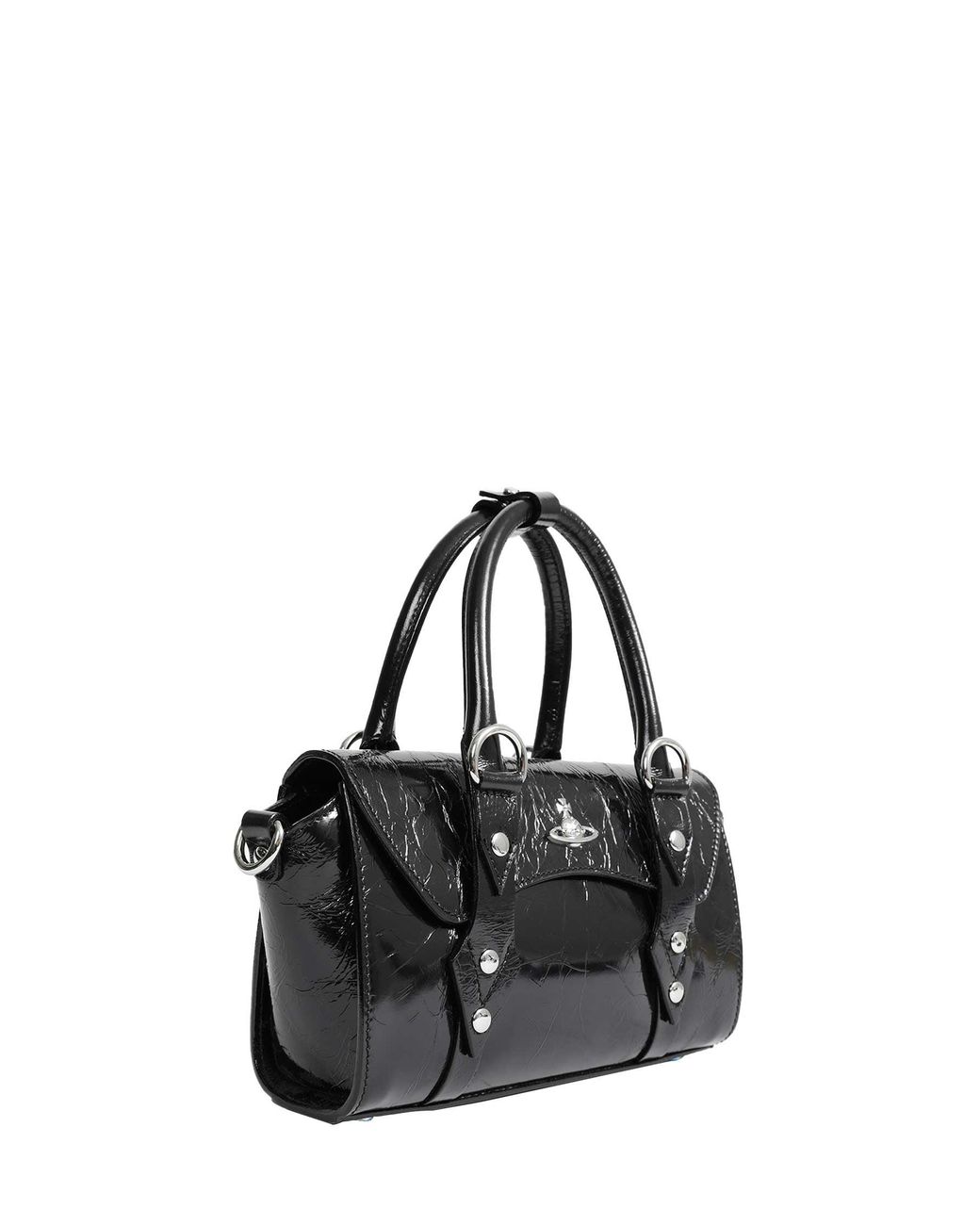 Vivienne Westwood Black Bettina Mini Crossbody Bag
