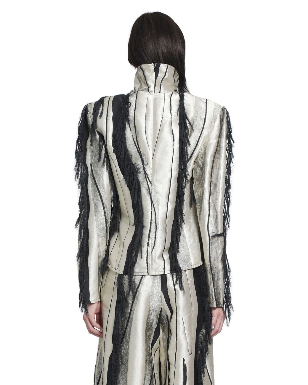 SEBBIE Gray Iris Top